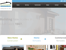Tablet Screenshot of clowardconstruction.com